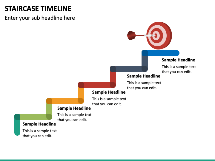Stairs Timeline Powerpoint Template Ppt Slides
