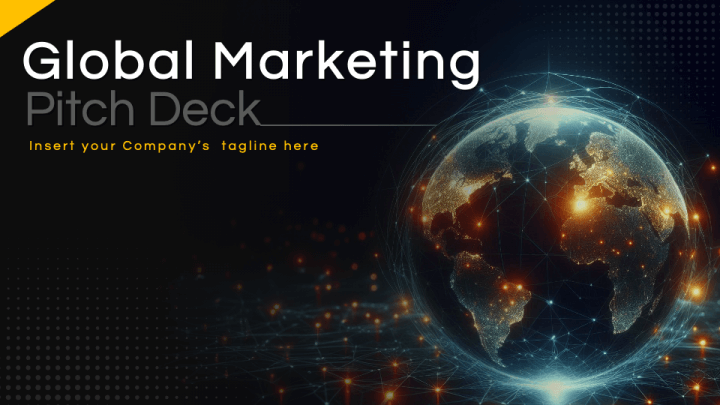 Global Marketing Pitch Deck PPT Slide 1