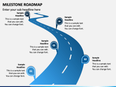 Milestone Roadmap PPT Slide 3