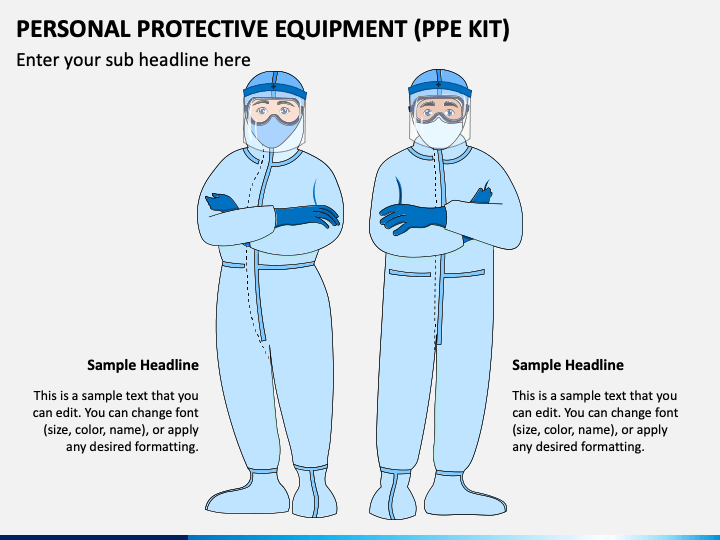 PPE Kit PowerPoint Template - PPT Slides