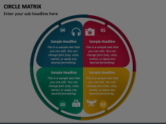 Circle Matrix Animated Presentation - SketchBubble