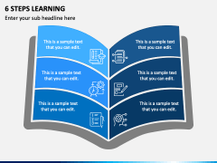 6 Steps Learning PPT Slide 2