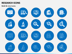 Research Icons PPT Slide 1