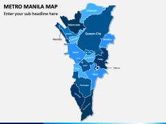 Metro Manila Map for PowerPoint and Google Slides - PPT Slides