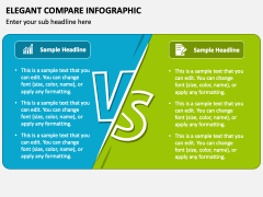 Elegant Compare Infographic PPT Slide 2
