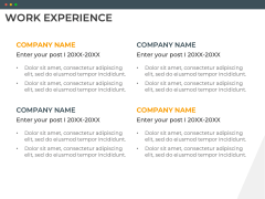 Free - Employee Profile PowerPoint Template and Google Slides Theme