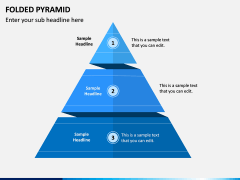 Folded Pyramid PPT Slide 3