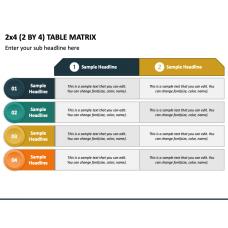 Page 10 - Matrix Table Infographics Templates for PowerPoint and Google ...