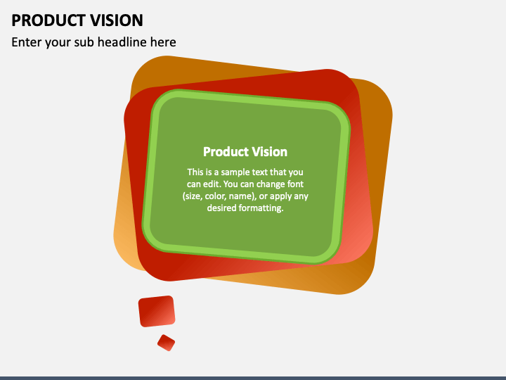 Product Vision PPT Slide 1