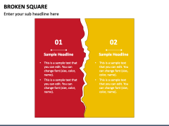 Broken Square PPT Slide 4
