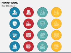 Privacy Icons PPT Slide 1