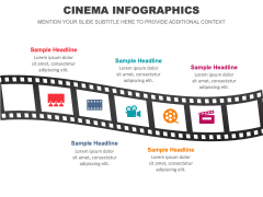 Cinema Infographics PPT Slide 5