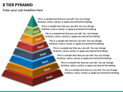 8 Tier Pyramid PPT Slide 2
