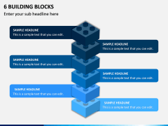 6 Building Blocks PPT Slide 1