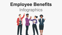 Employee Benefits Infographics PPT Slide 1