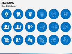 R&D Icons PPT Slide 2