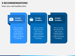 3 Recommendations Slide 2