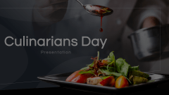 Culinarians Day Animated Presentation - SketchBubble