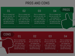 Animated Pros and Cons Animated Presentation - SketchBubble