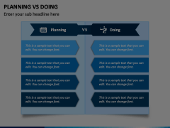 Planning Vs Doing Animated Presentation - SketchBubble