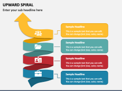 Upward Spiral for PowerPoint and Google Slides - PPT Slides