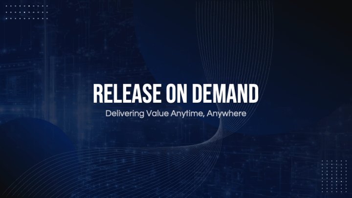 Release on Demand PPT Slide 1
