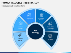 Human Resource (HR) Strategy PPT Slide 1