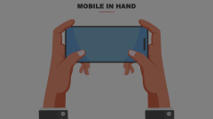 Mobile in Hand Animated Presentation - SketchBubble