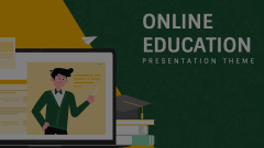 Online Education Presentation Theme Animated Presentation - SketchBubble