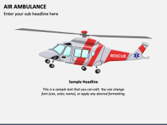 Air Ambulance PPT Slide 1