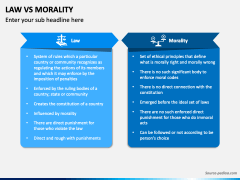 law vs morality essay