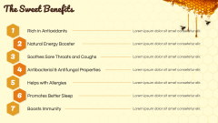 Honey Theme PPT Slide 6