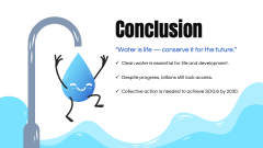 Clean Water and Sanitation PPT Slide 10