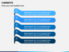 5 Benefits PPT Slide 1