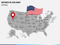 Nevada Map PPT Slide 4