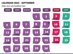 Calendar 2022 PPT Slide 9