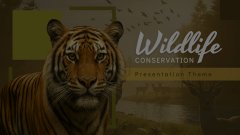 Wildlife Conservation Theme Animated Presentation - SketchBubble
