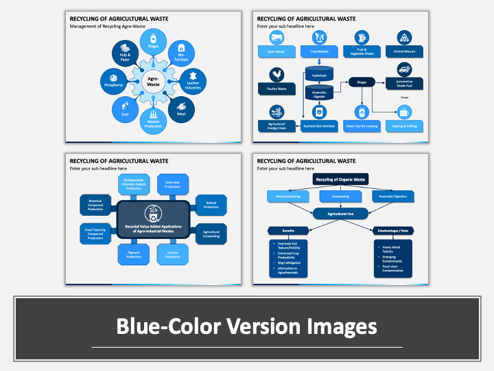 Recycling Of Agricultural Waste PowerPoint And Google Slides Template ...