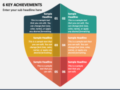 6 Key Achievements PPT Slide 2