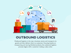 Outbound Logistics PowerPoint and Google Slides Template - PPT Slides