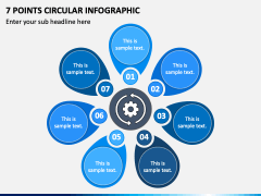 7 Points Circular Infographic PPT Slide 2