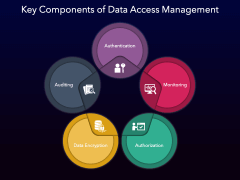 Data Access Management PowerPoint and Google Slides Template - PPT Slides