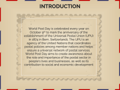 World Postal Day PPT Slide 2