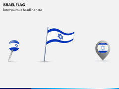 Israel Flag PPT Slide 1