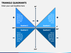 Triangle Quadrants PowerPoint Template - PPT Slides