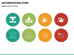 Decomposition Icons For PowerPoint And Google Slides - PPT Slides