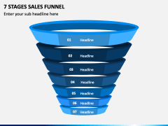 7 Stages Sales Funnel PPT Slide 2
