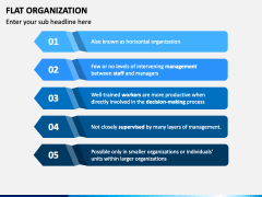 Flat Organization PowerPoint and Google Slides Template - PPT Slides