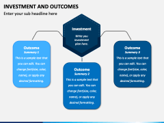 Investment Outcomes PPT Slide 2