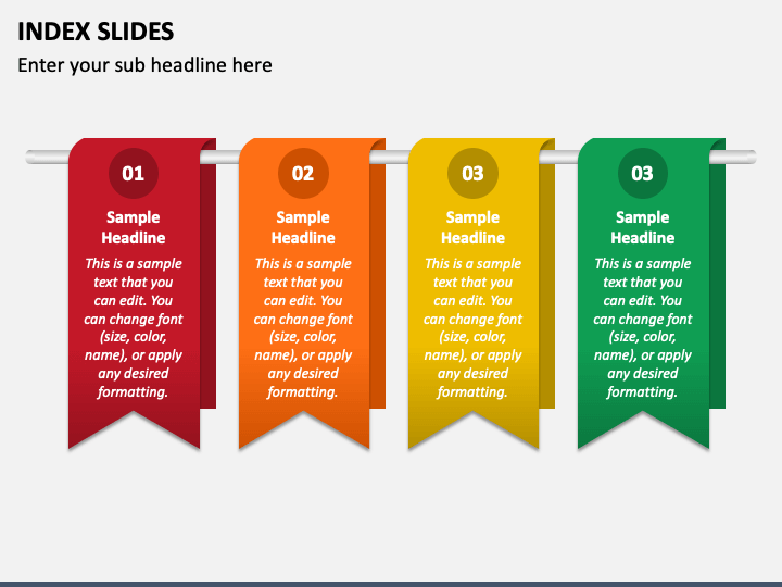 Index Slides for PowerPoint and Google Slides - PPT Slides